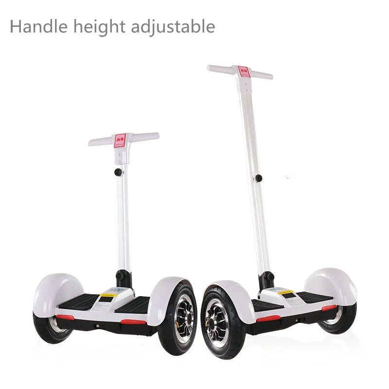 Two Wheels Self Balancing Electric Scooter Hoverboard with Handle Steering