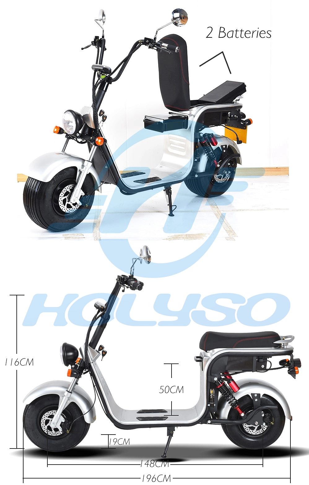 Factory Green Travel Electric Motorcycle 2019 City Coco Electric Bicycle