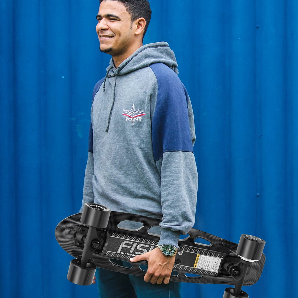 Big Power Fish Electric Skateboard 4 Wheels Waterproof Electric Board