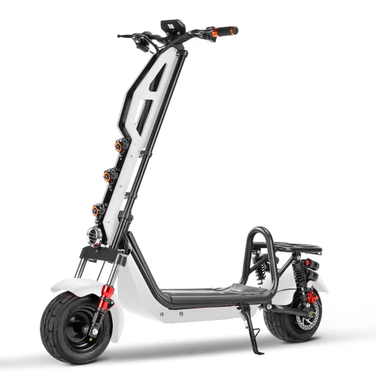60V20ah Lithium Electric-Powered LCD Display 11 Inch Wide Tire Electric Scooter